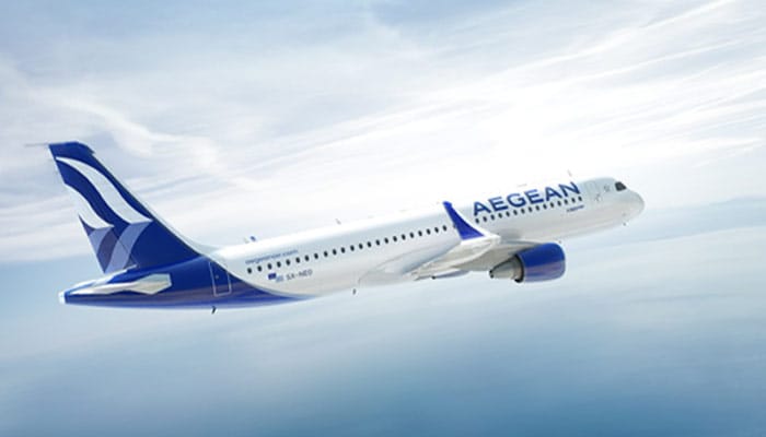 Αεροπορικά δρομολόγια aegeanair